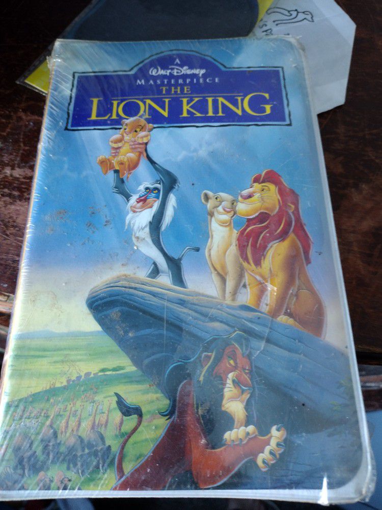 Unopened Lion King VHS 