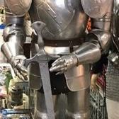 Vintage Knight Armor Suit Statue