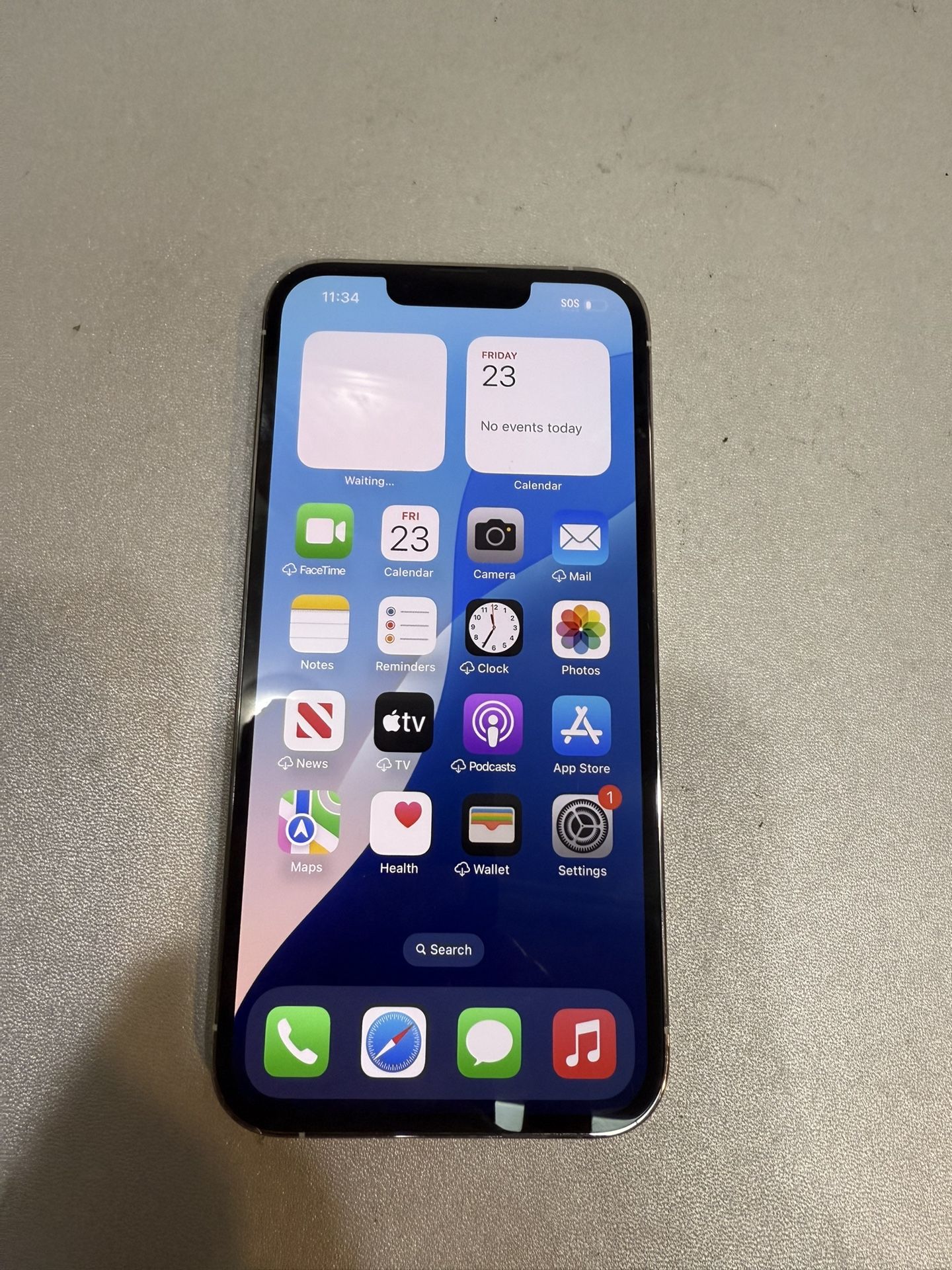 iPhone 13 Pro 128GB Verizon network only not unlocked battery health 75/100