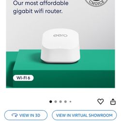 Eero 6+ WiFi Router 