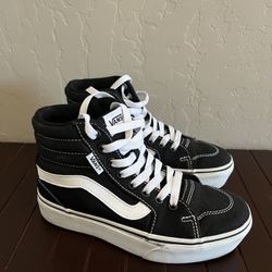 Vans Canvas High Top Skateboard Shoes