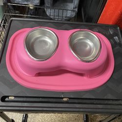 Weathertech Pet Feeding Bowls Pink$25.00