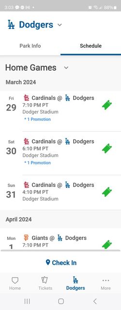 Dodgers Season Tickets