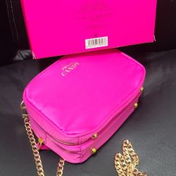 PRADA CANDY COSMETIC VANITY CROSSBODY BAG PINK