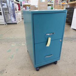 Space Solutions 18″ Deep 2 Drawer Mobile Letter Vertical File Cabinet