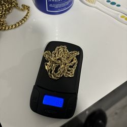 14k Gold Rope Chain
