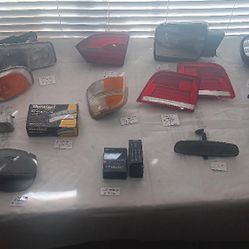 Headlights, Taillights, Side Mirrors