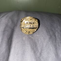 10k Gold Last Supper Ring
