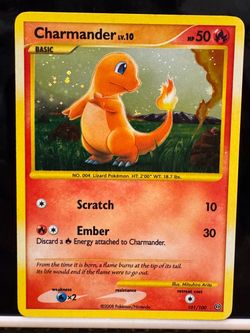 Charmander Holo Secret Rare Stormfront 101/100 NM