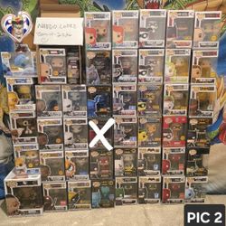 Funko Pops Batman, Marvel TV Shows Games