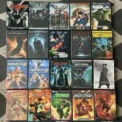 20 Superhero DVD’s