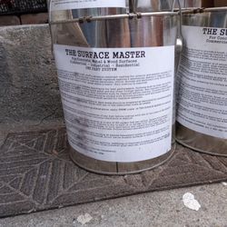 The Surface Master Paint Grey (4 1 Gallon Cans)