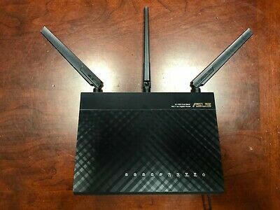 CLEAN GOOD CONDITION ASUS RT-AC68P AC1900 DUAL BAND 802.11ac GIGABIT ROUTER