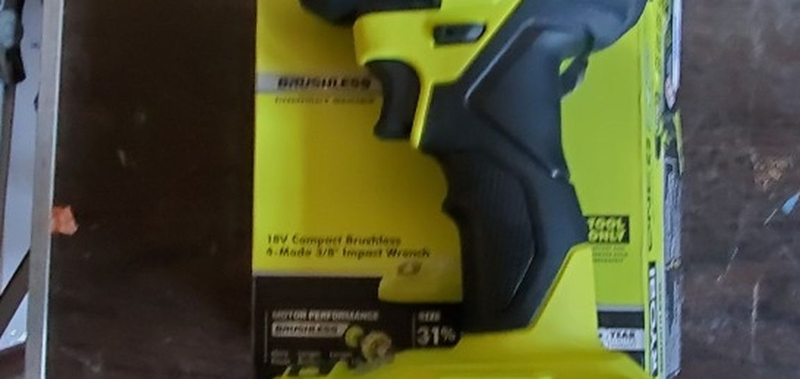 Ryobi HP Brushless Impact Wrench NEW!!