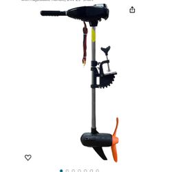 150 LBS Thrust Stepless Speed Electric Outboard Brushless Trolling Motor