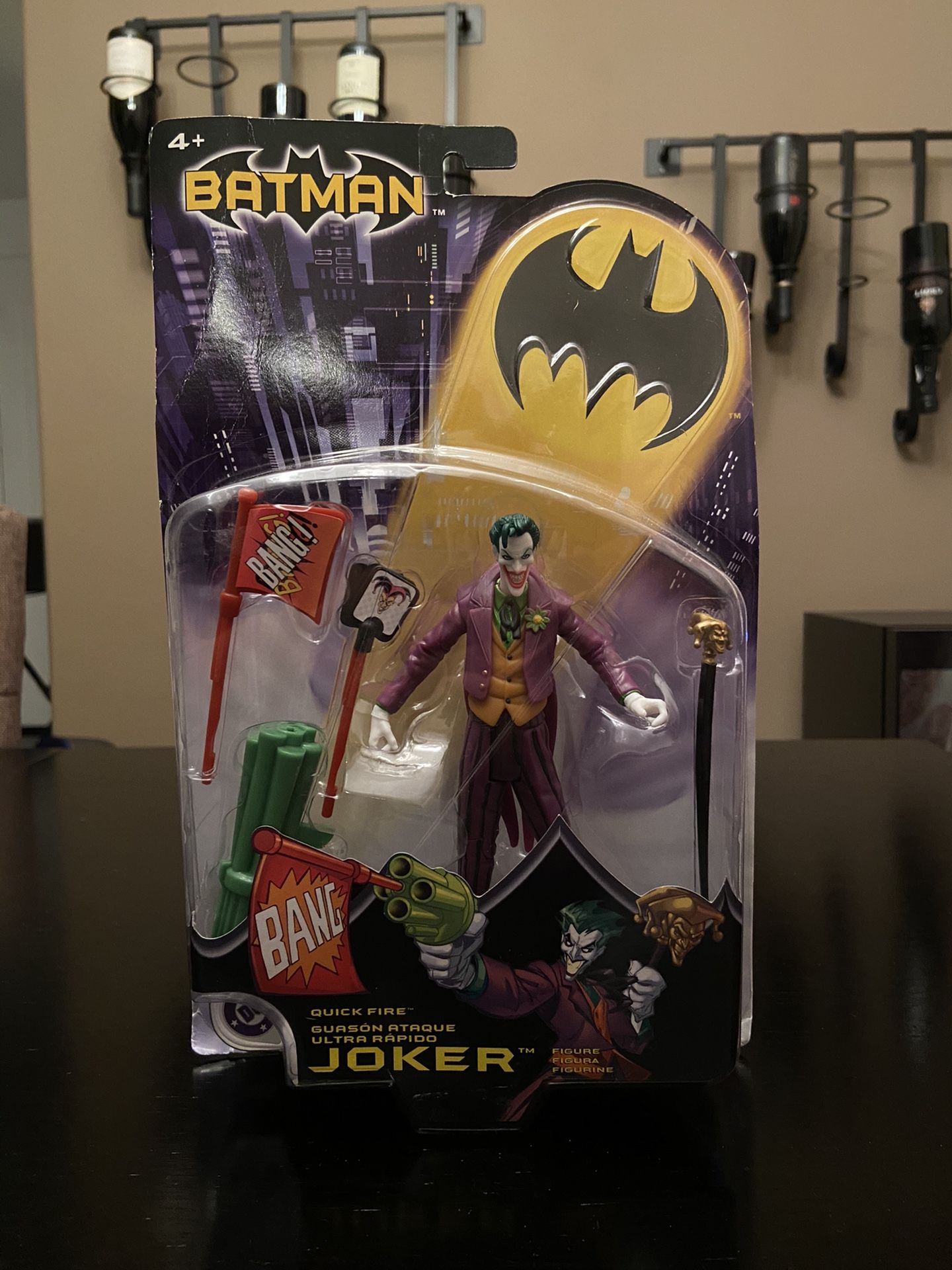 Batman Quick Fire Joker figure 2003 Mattel