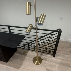 Gold Floor Lamp