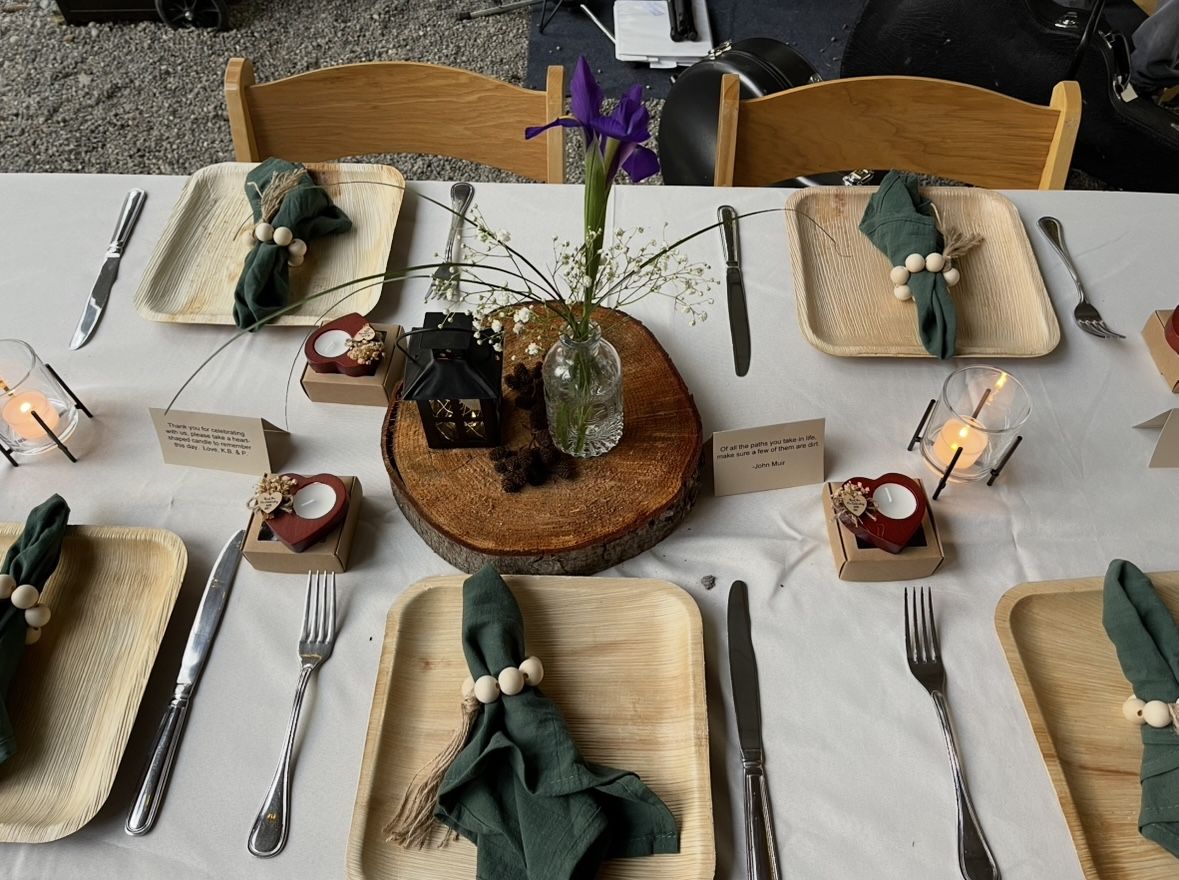 40 forest green linen napkins 