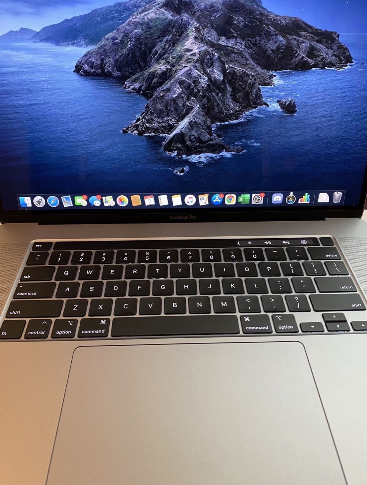 2020 MacBook Pro 16 Inch Screen