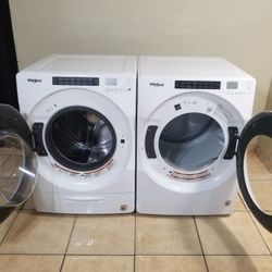 Whirlpool washer And Gas Dryer Free Deliver And Install 6 Month warranty