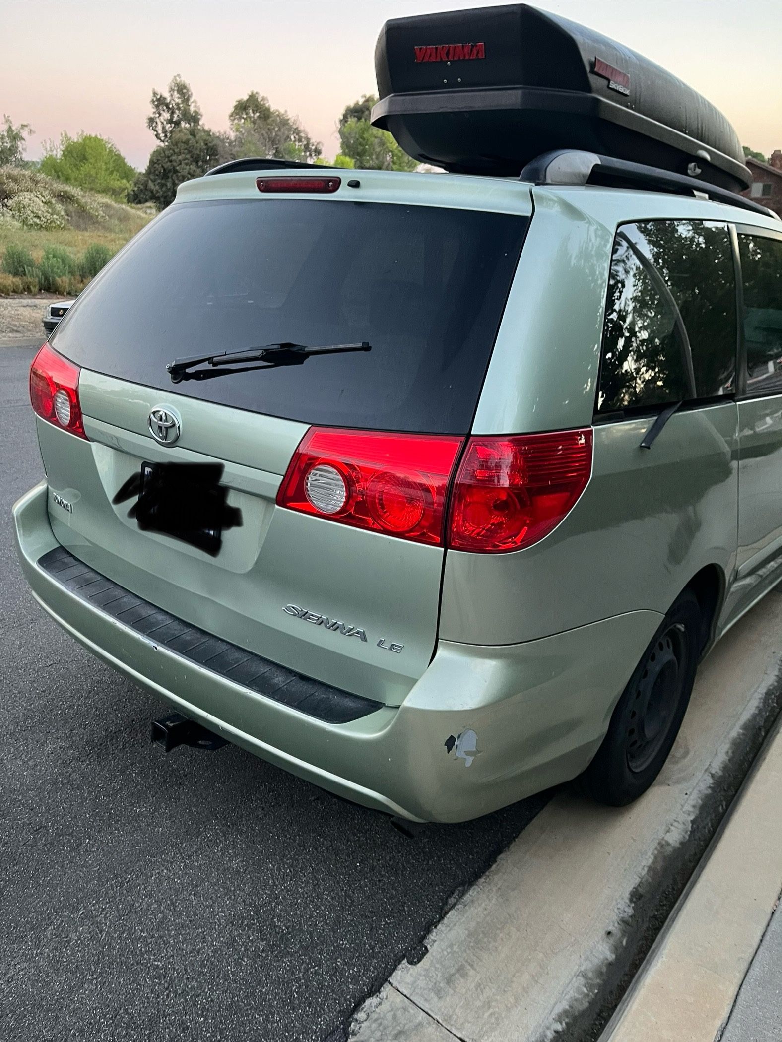 2008 Toyota Sienna Tow Hitch 2 Inch Receiver