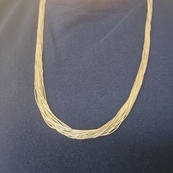 Sterling Silver Vintage Waterfall Necklace