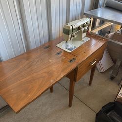 Vintage new home, sewing machine