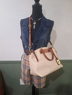 Dooney & Burke Leather Handbag with Strap