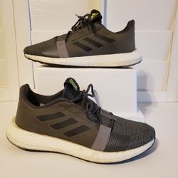 Mens 10 - Adidas SenseBoost Go Grey Black
