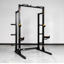 GRIND FITNESS SQUAT RACK/BENCH/BARBELL