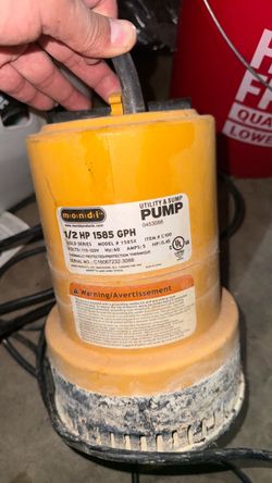 Mondi 1/2 HP Utility & Sump Pump