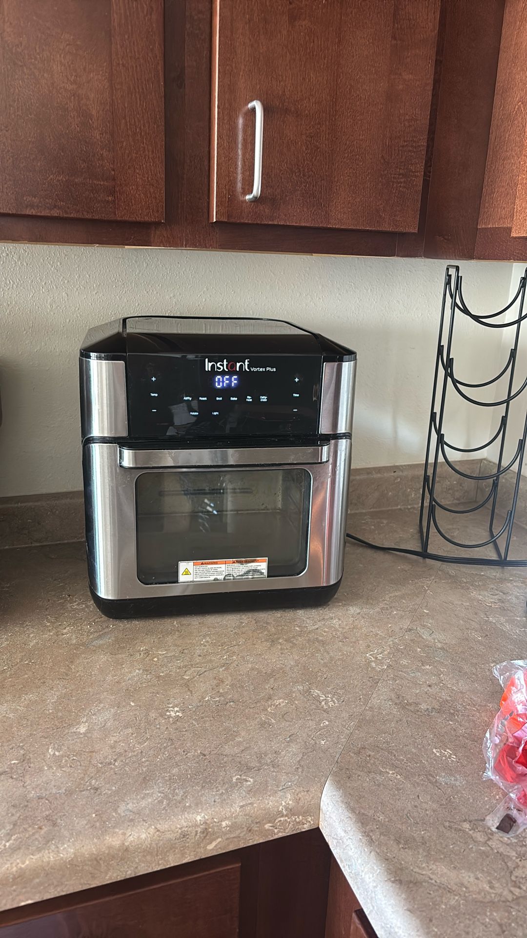 Black Instant Vortex Plus, Air Fryer