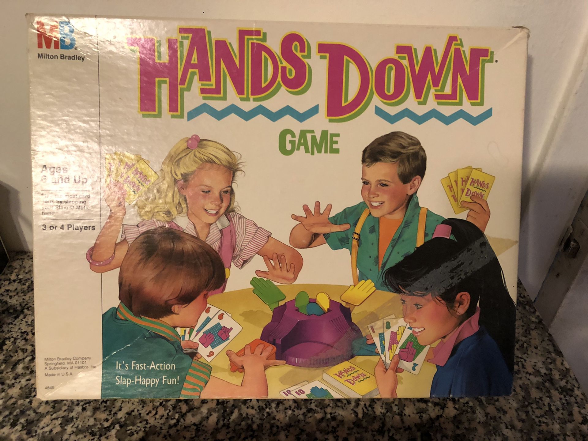 Vintage hands down board game complete
