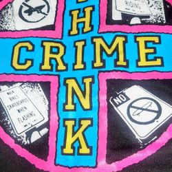 New Nos💥 Santa Monica Airlines  Sweater *Thinkcrime  Size  Medium 💥$20 Extremely Rare Find. 🎄  💥 