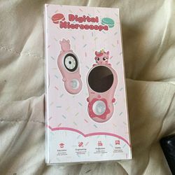 Children’s Digital Microscope With Screen - Pink Unicorn