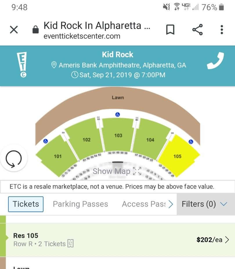 Kid Rock/Hank Jr tickets