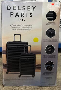 Delsey Paris 2-Piece Hardside Luggage Set