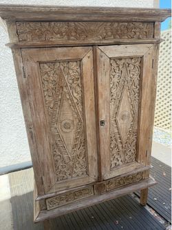 Beautiful Indonesian armoire