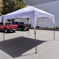 New 12x12 Pink Or White Eazy Pop Up Canopy W/ Ventilation Gazebo No assemble Tent Shade Outdoor
