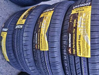 205/65R15 Wead Way Set 4 New Tires