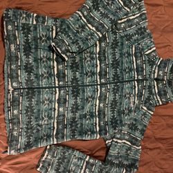 Size LG Columbia Fleece Half Zip