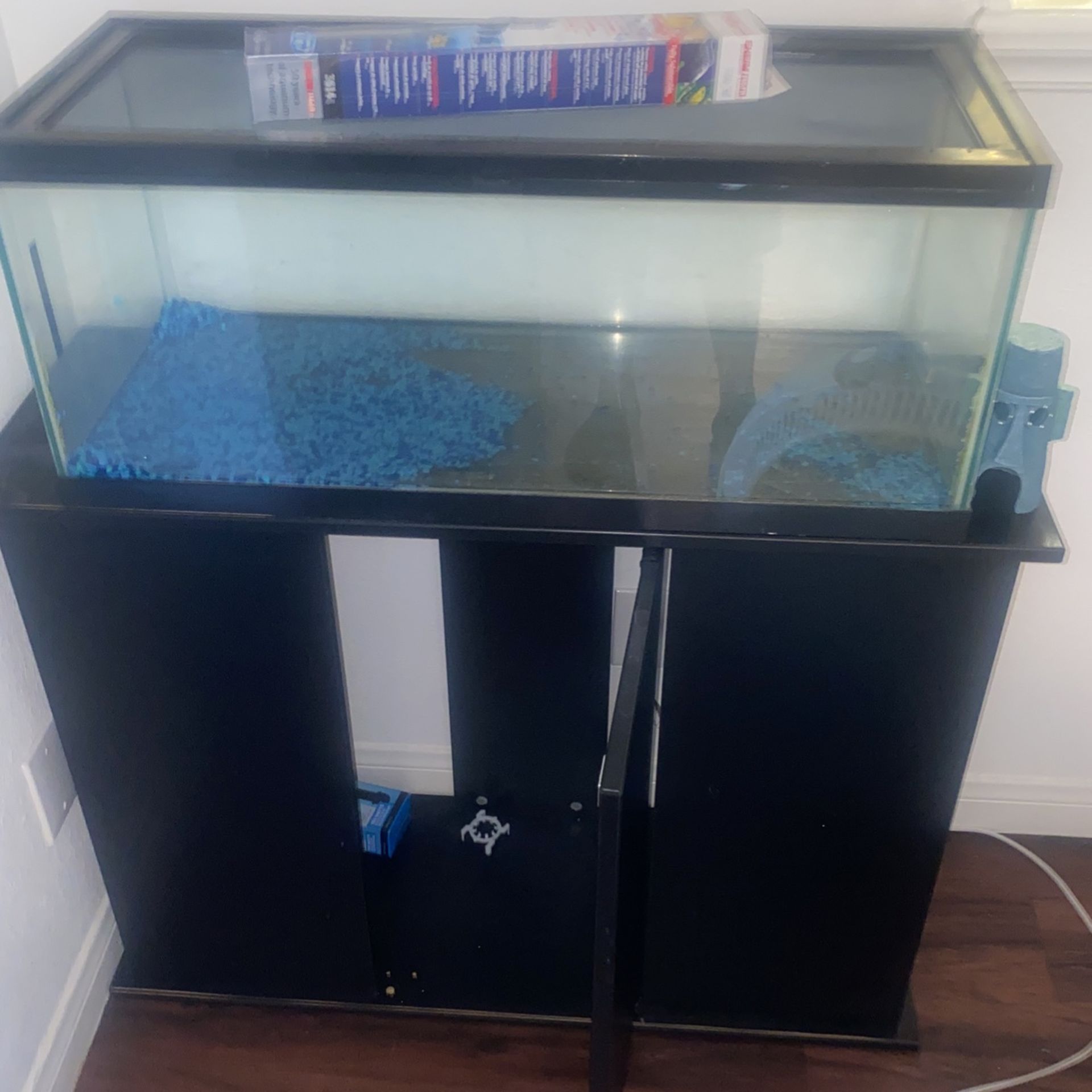 Fish Tank And Fish Tank Stand 