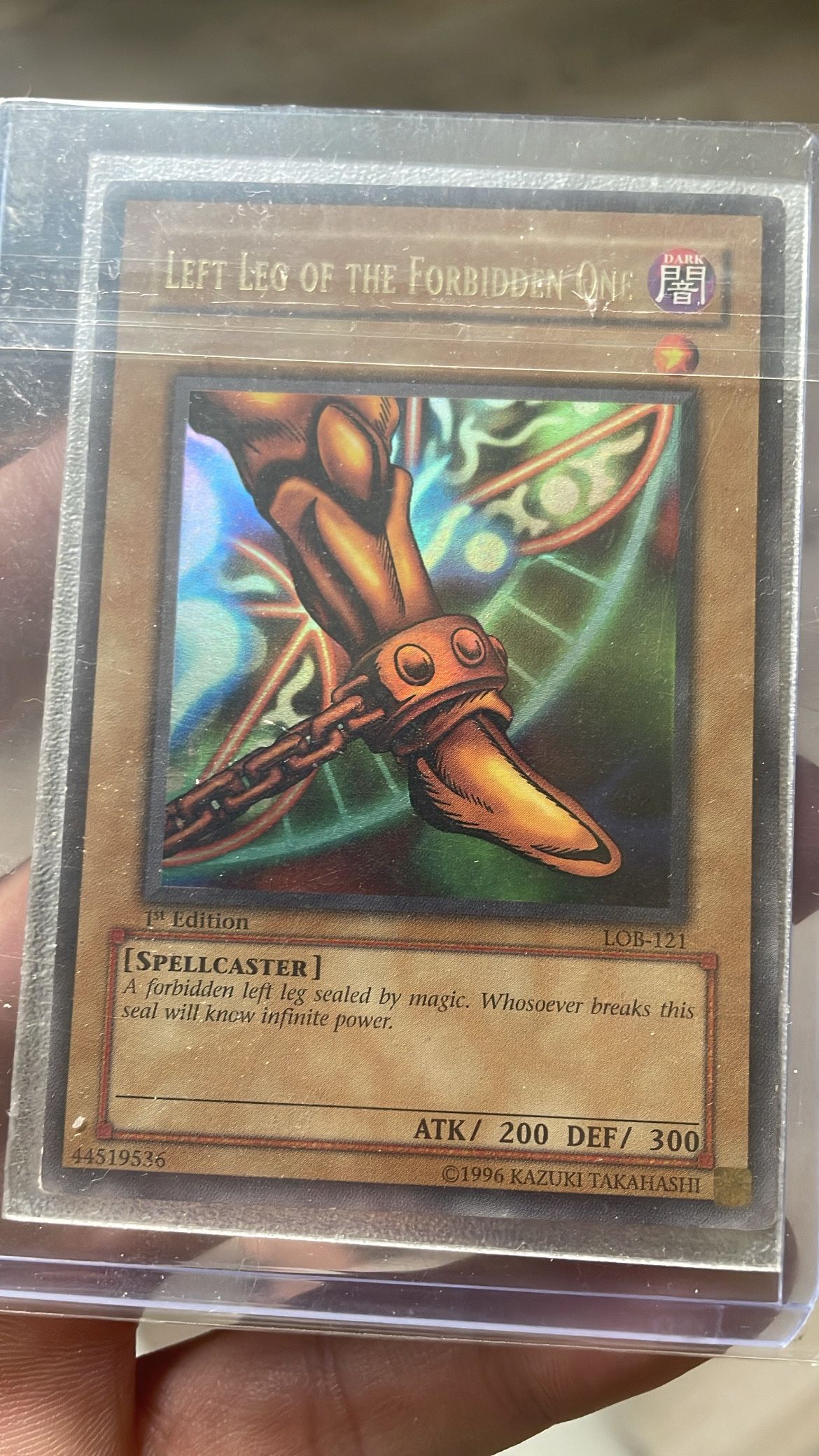 Left Leg Of The Forbidden One . 1st Edition