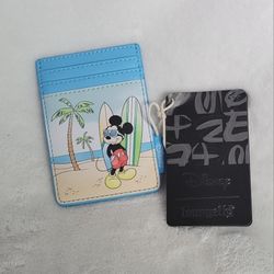 Loungefly Disney Mickey beach cardholder 
