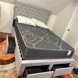 Brand new queen bed for you 
