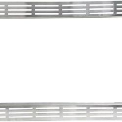 27-inch Trim Kit for 2.2 cu ft Microwave Ovens Compatible with Panasonic, 27 inch, Stainless Steel