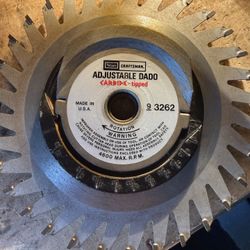 Craftsman 7” Adjustable Dado Blade