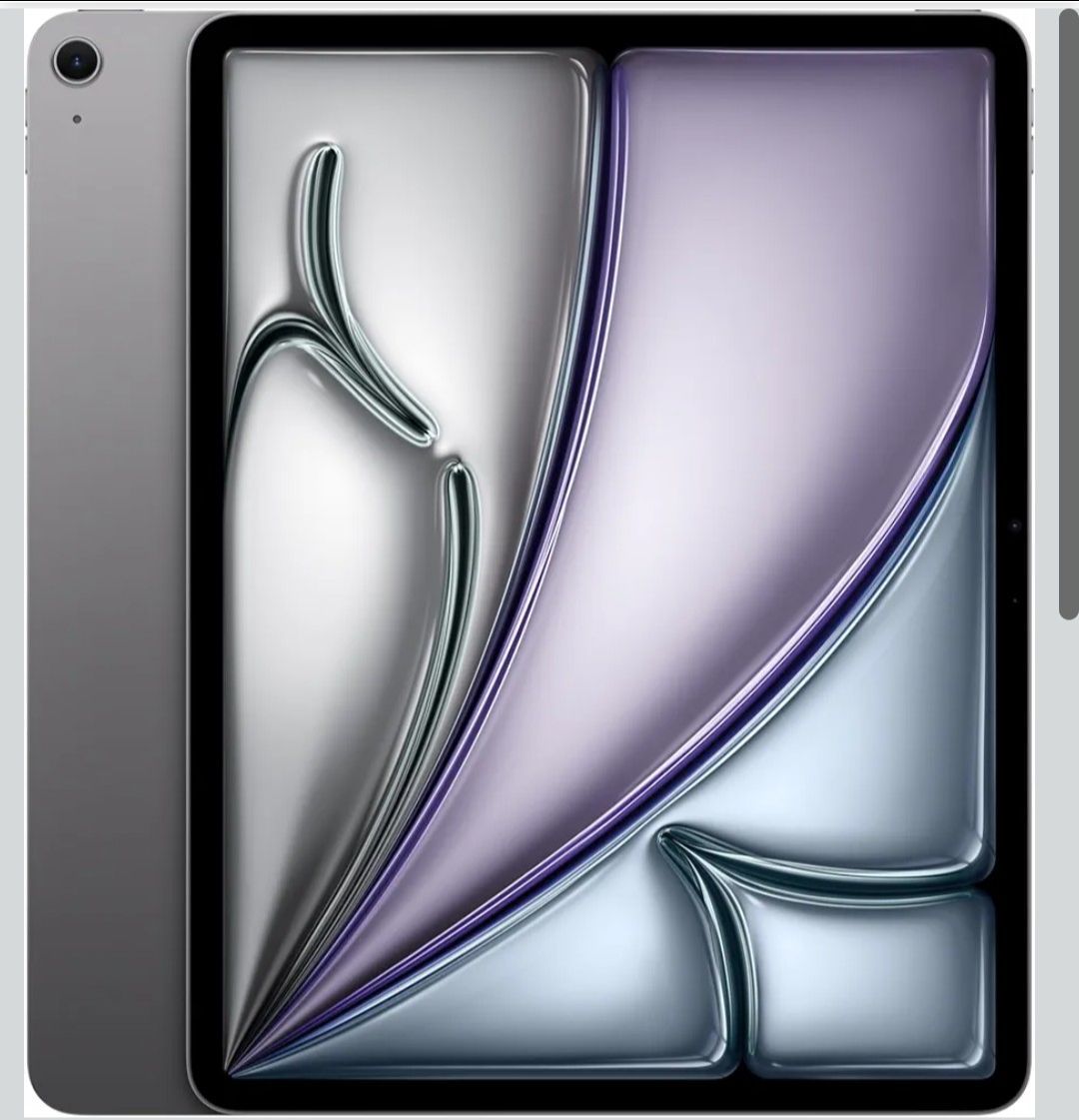 Apple iPad Air 13-inch (M2): Built for Apple Intelligence, Liquid Retina Display, 128GB, 12MP Front/Back Camera, Wi-Fi 6E & Cellular data, Touch ID, A