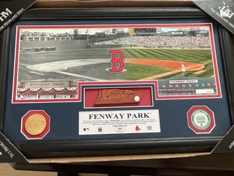 RARE Boston Red Sox Fenway Park Authentic Brick — Highland Mint #299/500