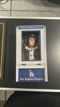 Freddie Freeman Walk Off Dodger Bobblehead